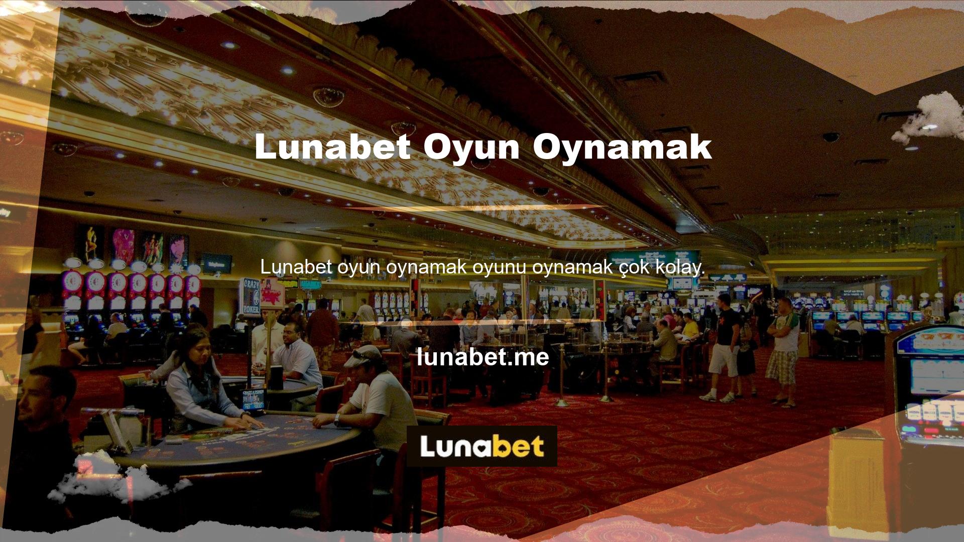 Ardından, oynamak istediğiniz oyunu seçmeniz ve madeni parayı yuvaya yerleştirmeniz gerekir